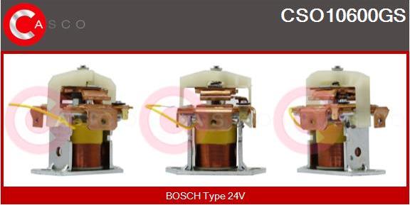 Casco CSO10600GS - Тягове реле, стартер avtolavka.club