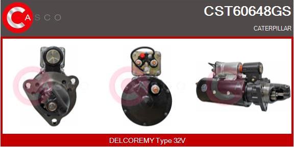 Casco CST60648GS - Стартер avtolavka.club