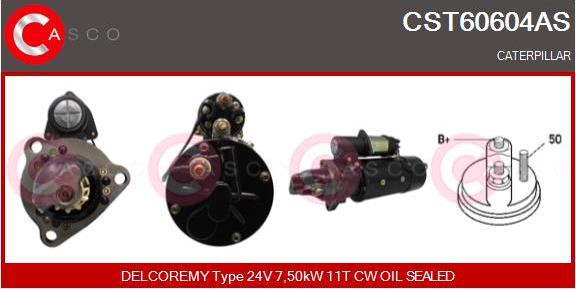 Casco CST60604AS - Стартер avtolavka.club