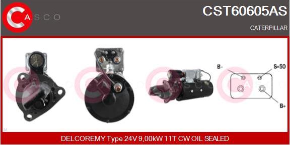 Casco CST60605AS - Стартер avtolavka.club