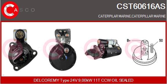 Casco CST60616AS - Стартер avtolavka.club