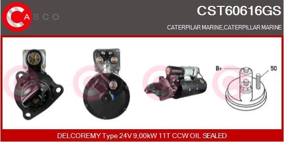 Casco CST60616GS - Стартер avtolavka.club