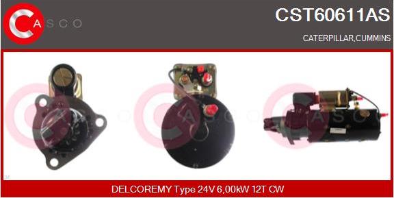 Casco CST60611AS - Стартер avtolavka.club