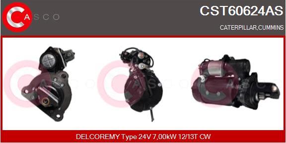 Casco CST60624AS - Стартер avtolavka.club