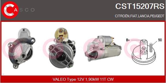 Casco CST15207RS - Стартер avtolavka.club