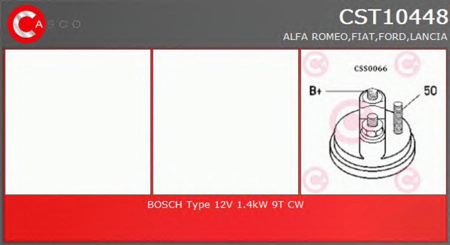 Casco CST10448 - Стартер avtolavka.club