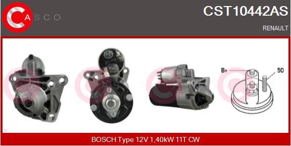 Casco CST10442AS - Стартер avtolavka.club