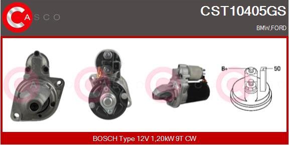 Casco CST10405GS - Стартер avtolavka.club