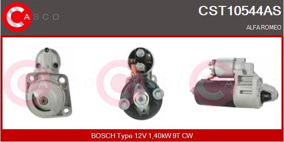 Casco CST10544AS - Стартер avtolavka.club