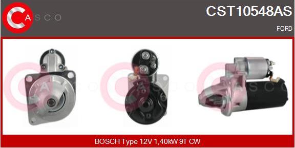 Casco CST10548AS - Стартер avtolavka.club