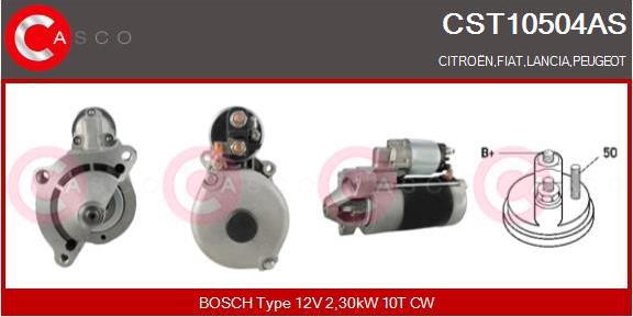 Casco CST10504AS - Стартер avtolavka.club