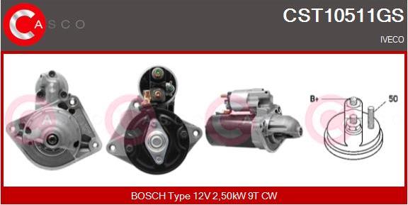 Casco CST10511GS - Стартер avtolavka.club