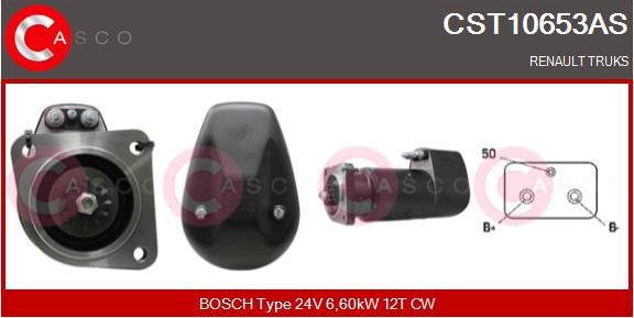 Casco CST10653AS - Стартер avtolavka.club