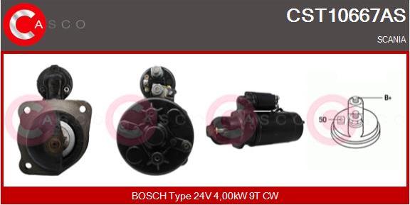 Casco CST10667AS - Стартер avtolavka.club