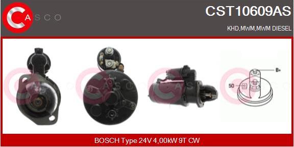 Casco CST10609AS - Стартер avtolavka.club