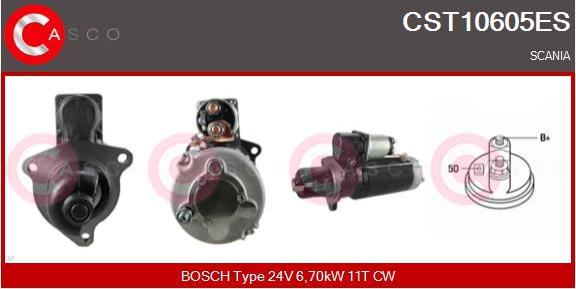 Casco CST10605ES - Стартер avtolavka.club