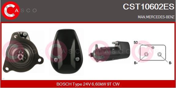 Casco CST10602ES - Стартер avtolavka.club