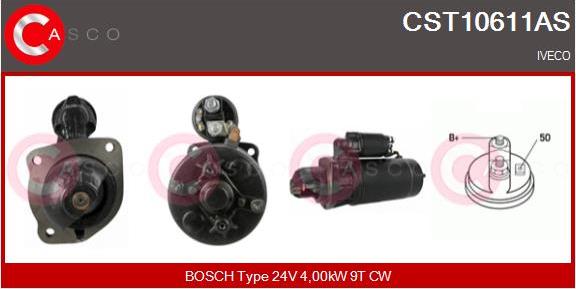 Casco CST10611AS - Стартер avtolavka.club