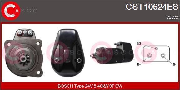 Casco CST10624ES - Стартер avtolavka.club