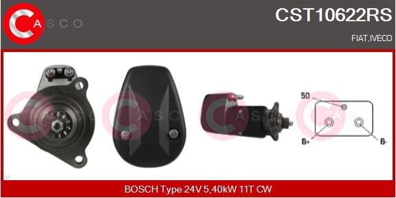 Casco CST10622RS - Стартер avtolavka.club