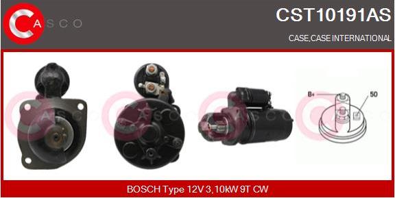 Casco CST10191AS - Стартер avtolavka.club