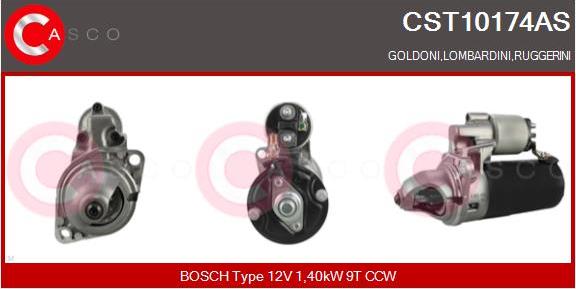 Casco CST10174AS - Стартер avtolavka.club