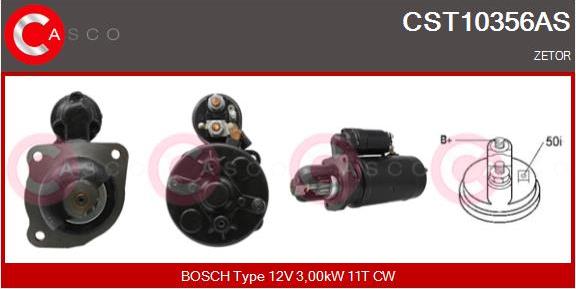 Casco CST10356AS - Стартер avtolavka.club