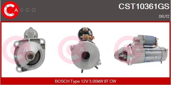 Casco CST10361GS - Стартер avtolavka.club