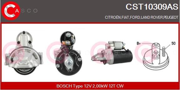 Casco CST10309AS - Стартер avtolavka.club