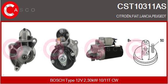 Casco CST10311AS - Стартер avtolavka.club