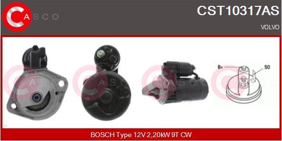 Casco CST10317AS - Стартер avtolavka.club