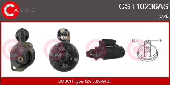 Casco CST10236AS - Стартер avtolavka.club