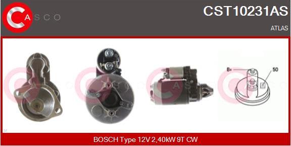 Casco CST10231AS - Стартер avtolavka.club