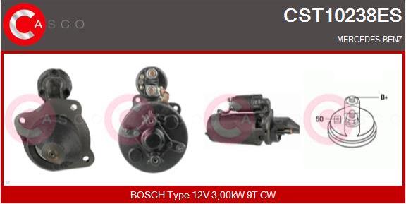 Casco CST10238ES - Стартер avtolavka.club