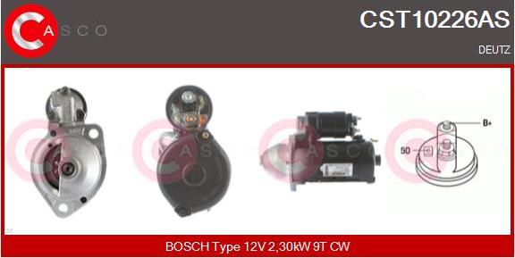 Casco CST10226AS - Стартер avtolavka.club