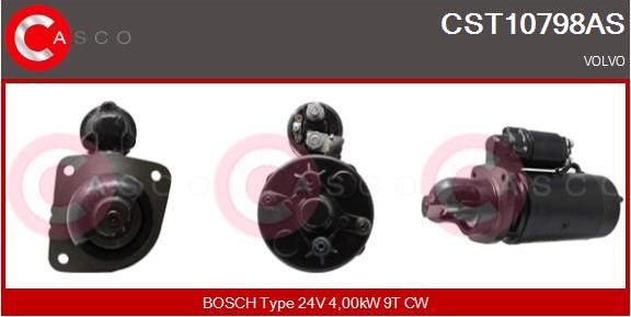 Casco CST10798AS - Стартер avtolavka.club