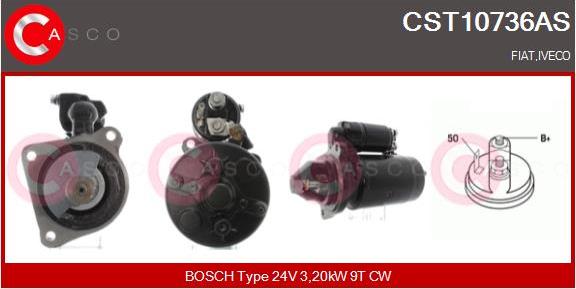 Casco CST10736AS - Стартер avtolavka.club