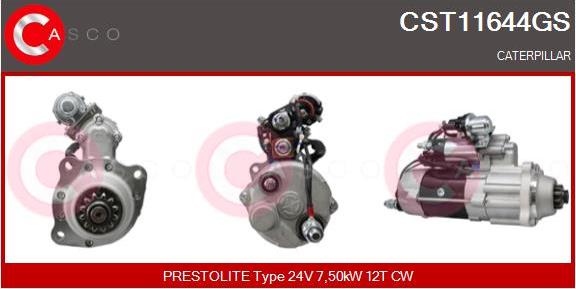 Casco CST11644GS - Стартер avtolavka.club