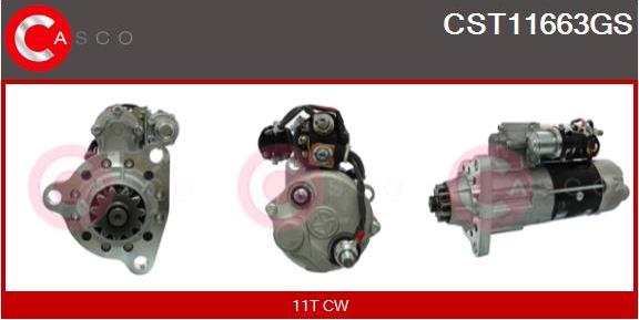 Casco CST11663GS - Стартер avtolavka.club