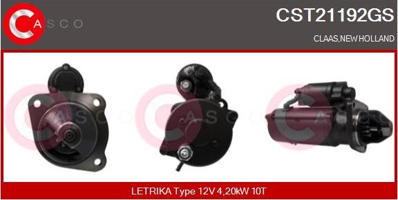 Casco CST21192GS - Стартер avtolavka.club