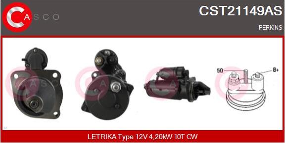 Casco CST21149AS - Стартер avtolavka.club