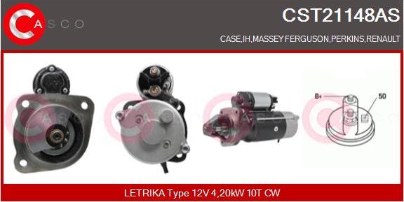 Casco CST21148AS - Стартер avtolavka.club