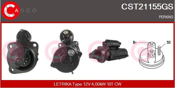 Casco CST21155GS - Стартер avtolavka.club