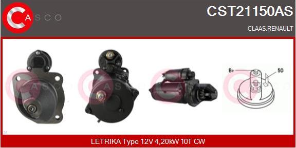 Casco CST21150AS - Стартер avtolavka.club