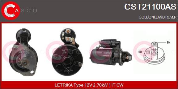 Casco CST21100AS - Стартер avtolavka.club