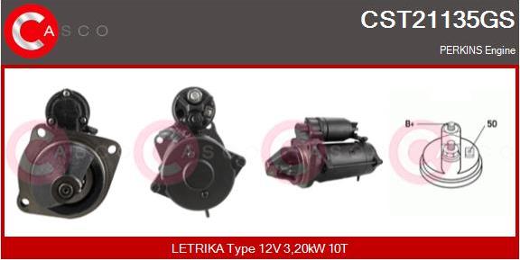 Casco CST21135GS - Стартер avtolavka.club