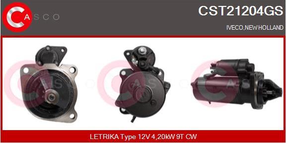 Casco CST21204GS - Стартер avtolavka.club