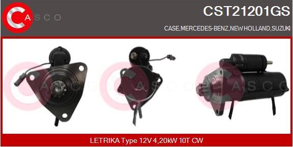 Casco CST21201GS - Стартер avtolavka.club