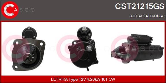 Casco CST21215GS - Стартер avtolavka.club