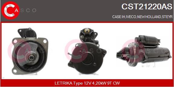 Casco CST21220AS - Стартер avtolavka.club